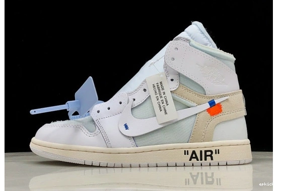 EP  Air White 1 100 AQ0818 Jordan Retro High O-W AQ0818-100 0227